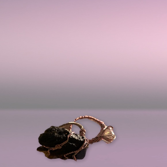 Crystal Wrapped Rings - Picture 1 of 5